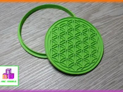 Flower of life cookie cutter  Free 3D print model