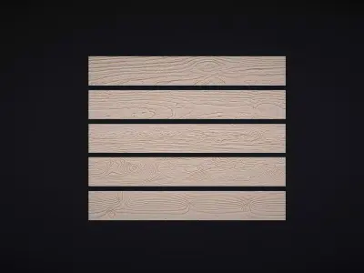 Wood Panels 3D print model