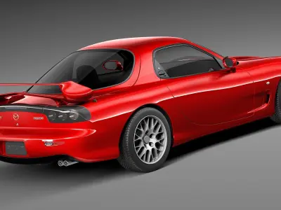Mazda RX-7 1998-2002 3D model