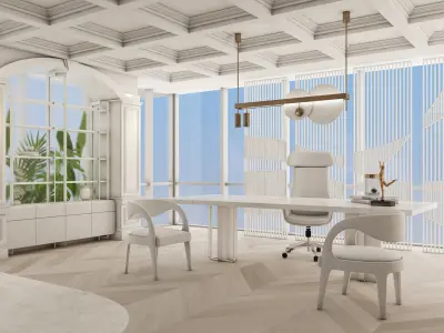Detailed Manager - Boss Office  3D model