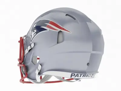 Riddell NFL Full Size Football Helmet with Facemask 3D model