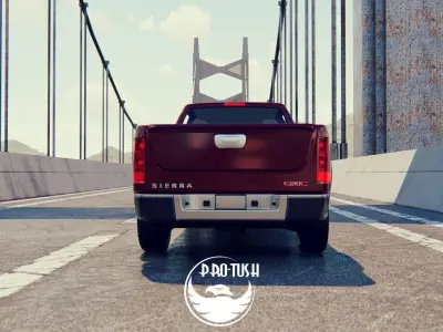 GMC Sierra Crew Cab 2013 3D Model 3D model