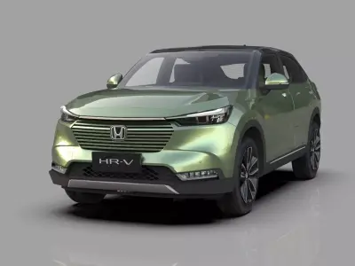 Honda HR-V 2021 HQ interior 3D model