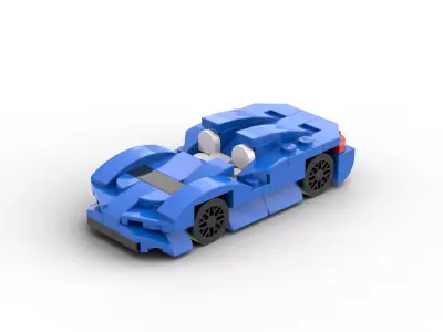 LEGO MCLAREN ELVA 30343 3D model