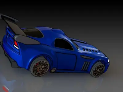 Dodge Viper Free 3D print model