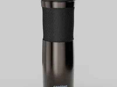 Water bottle 3D model