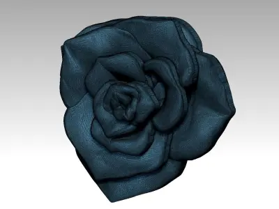 High detailed Rose ver2 3D print model
