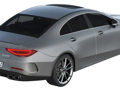 Mercedes-AMG CLS 53 2022 3D model