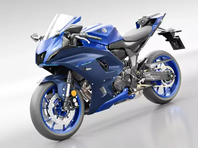 YAMAHA YZF R7 2022 3D model