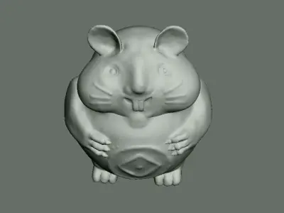 mouse god of fortune 3D model