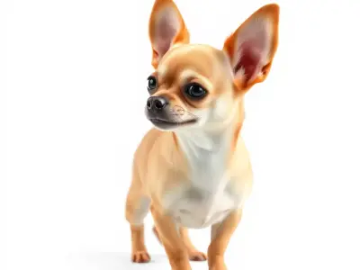 Charming Chihuahua model pack Low-poly 3D model