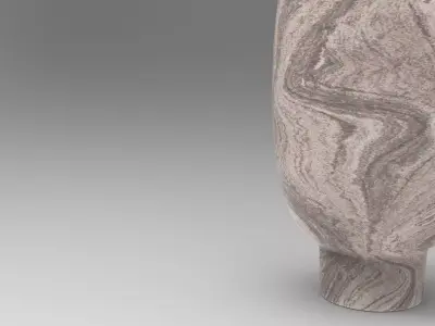 Los Vase Low-poly 3D model