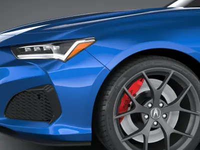 Acura TLX Type S 2021 3D model