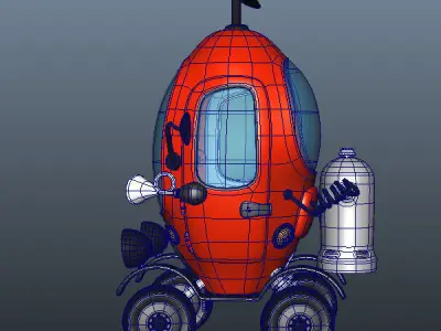 Propeller Car 3D model