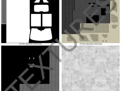 Luxury Crossover Generic Rigged 3D model