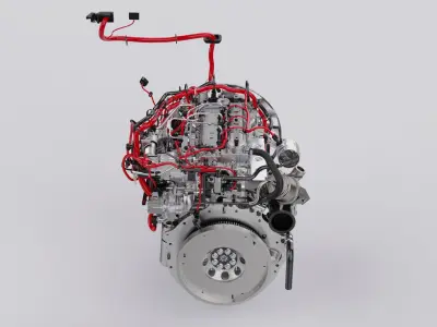Automotive Engine 3D model