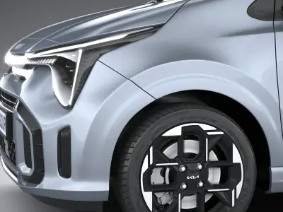 Kia Picanto GT-Line 2024 3D model