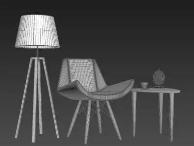 Chair Siva 3D model