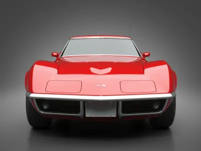 1969 Chevrolet Corvette 3D model