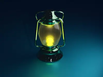 Small Lantern Free 3D model