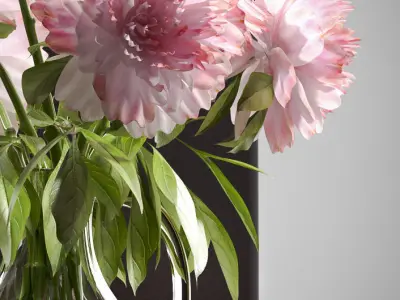 Flower Vase Set 3D model