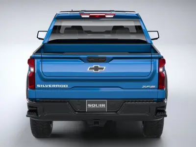 Chevrolet Silverado ZR2 CG 2022 3D model