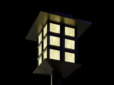Landscape Lamp Free 3D model