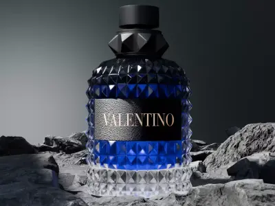 Valentino perfume 3D model