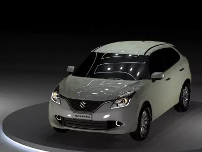 MARUTI SUZUKI BALENO 2016 3D model