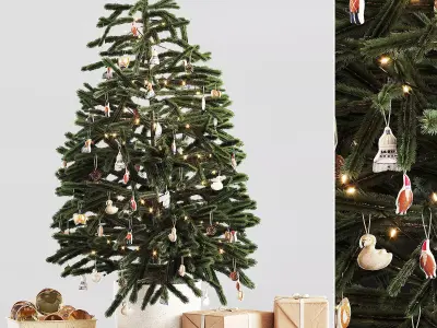 Christmas tree 3D model