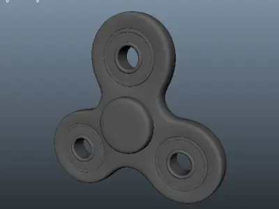 Fidget spinner 3D model