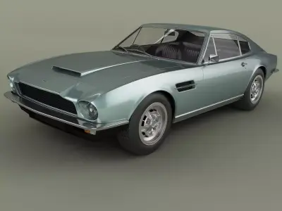 Aston Martin V8 3D model