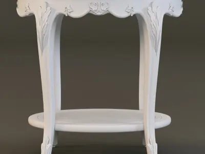 classical coffee table 3D model