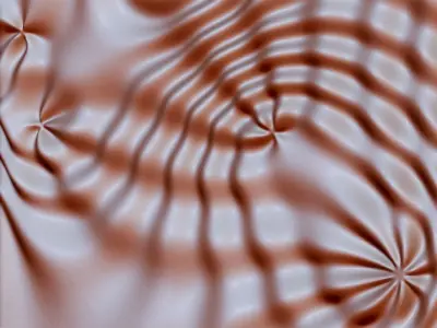 Flow 6370 wavy 3D relief for CNC milling 3D print model