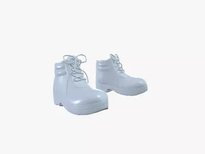 Safety shoes 3D model
