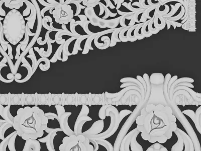 classic decoration vol 04 3D model