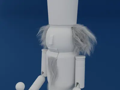 Nutcracker collection Low-poly 3D model