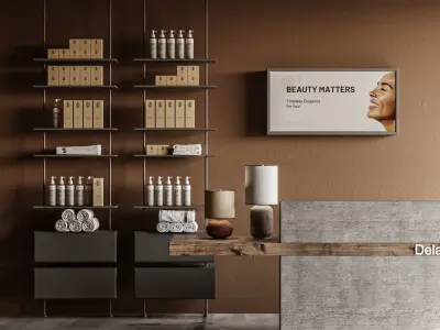 Retail Interior Store 3D Design 3D model