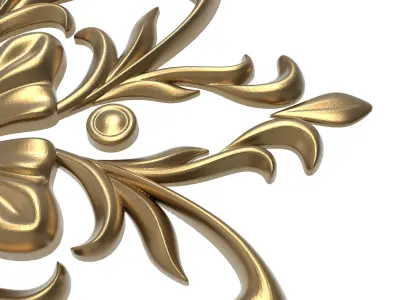  decorative pattern ready for 3D printing 3D model 332