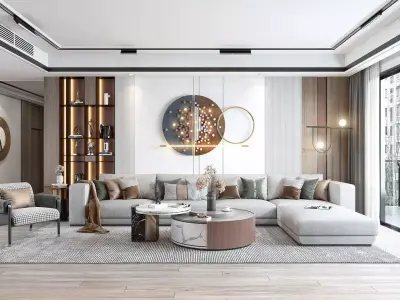 Luxury apartment 24 3D model