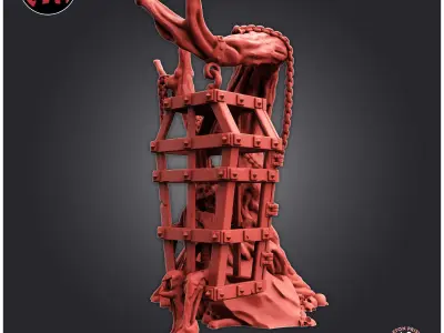 Skeleton Prisioner 3D print model