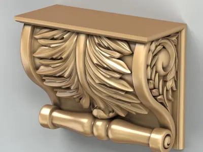 Corbel 009 3D model