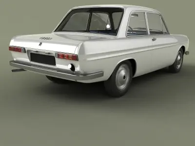 DKW F102 Coupe 3D model