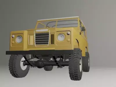 Land Rover Serie 3  3D model