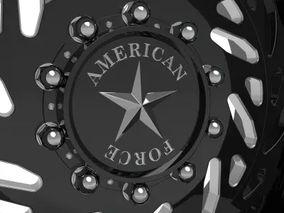 AMERICAN FORCE 6F07 TREK SD WHEEL 3D print model