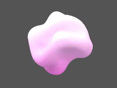 Abstract Shape v16 004 Low-poly 3D model