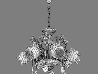 MD 3269-6 Osgona Chandelier 3D model