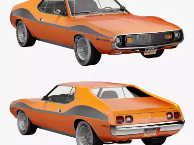 AMC javelin-1972 3D model