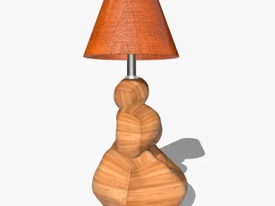 Modern Table Lamp 3D model