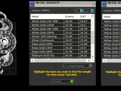 antiques Brooch 3D print model